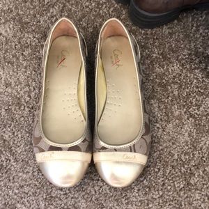 Authentic coach flats